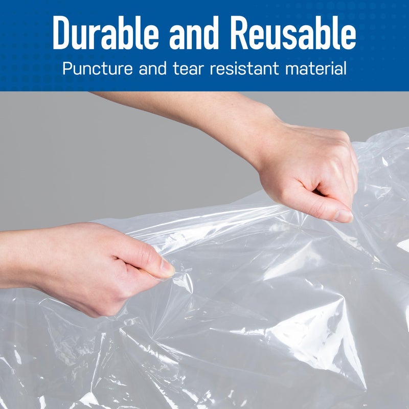 Spacesaver Vacuum Storage Bags with Hand Pump - Vacuum Seal Bags for Clothing, Comforters, Blankets - Reusable Compression Bags for Travel, Moving, Organization - 2S, 2M, 2L, 2XL Sizes - Pack of 8 - Image 5